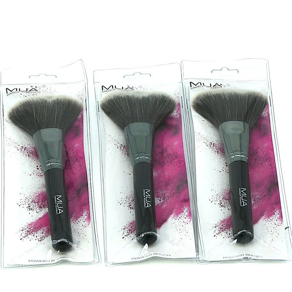 MUA Makeup Academy Powder Brush Lot 3 NEW - Picture 4 of 4